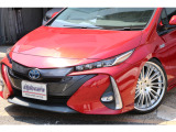 プリウスPHV 1.8 A レザーパッケージ 車高調 ボーラーズAW 11.6インチ純