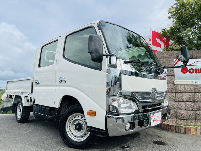 ダイナ 3.0 ダブルキャブ ロング 低床 ディーゼル 4WD Wキャブ MT パワーウィンドウ ETC