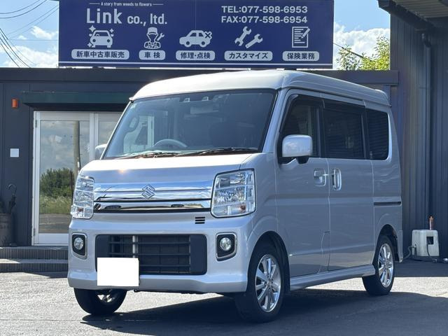 エブリイワゴン PZターボ ハイルーフ 前後ドラレコ ETC 片側電動ドア