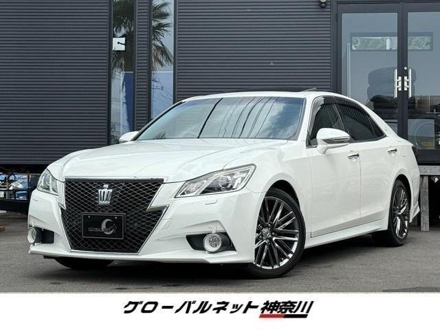 クラウンアスリート 2.5 G サンルーフ 黒本革シート