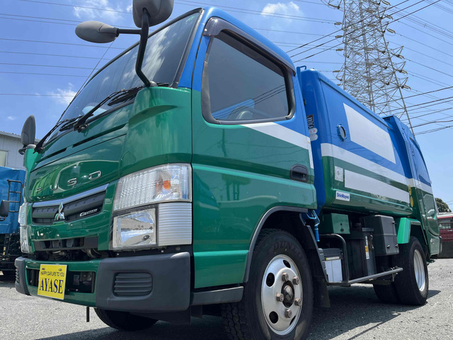 キャンター 塵芥車 2.65t積み巻込み式パッカー車5.1㎥