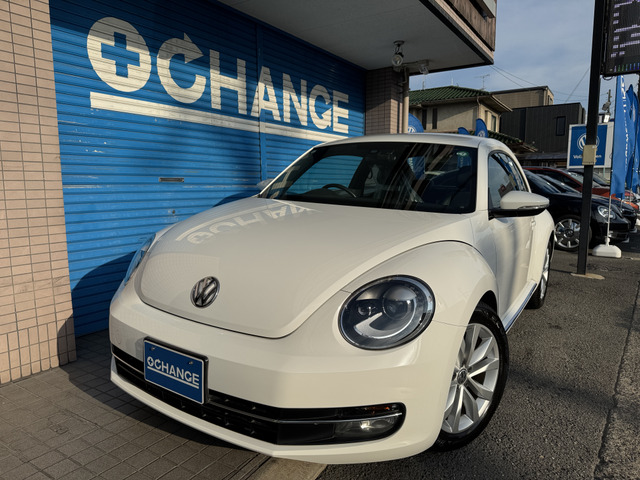 ザ・ビートル デザイン レザーパッケージ ワンオーナー地ナビBカメ革シートHID