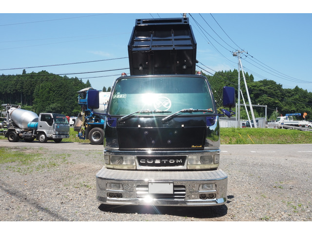 三菱ふそう キャンター ダンプ デコトラ マニワリ 造りボディ ダンプ