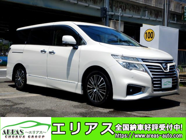 エルグランド 3.5 350ハイウェイスター プレミアム 4WD 黒革PシートWモニター全周囲...