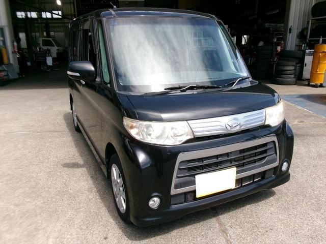 ダイハツ タントカスタム X 電動スライドドア HID スマートキー の中古