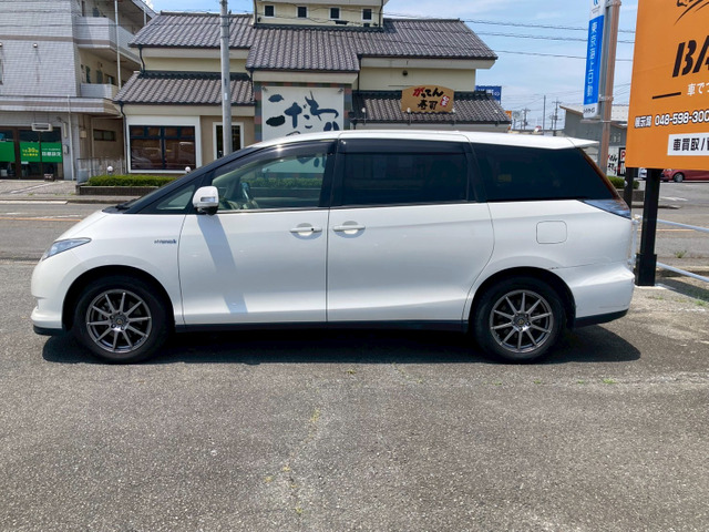 TOYOTAエスティマ　ホワイトパール トヨタ エスティマ 50 ミニカー 1/64 GSR50 ホワイト パール