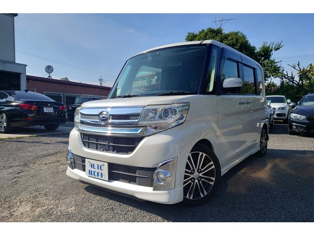 タントカスタム RS 両側パワースライドドア フリップモニター