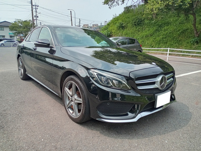 Cクラス C200 アバンギャルド AMGライン 本革シート 純正ナビ TV バックカメラ