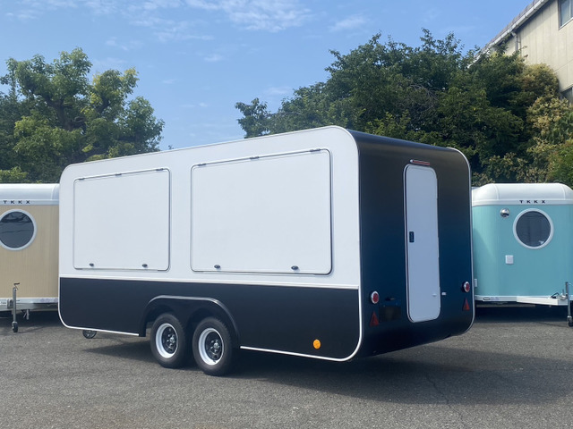 その他 TKKX キッチントレーラー T500 両面開閉扉 牽引免許要 の中古車