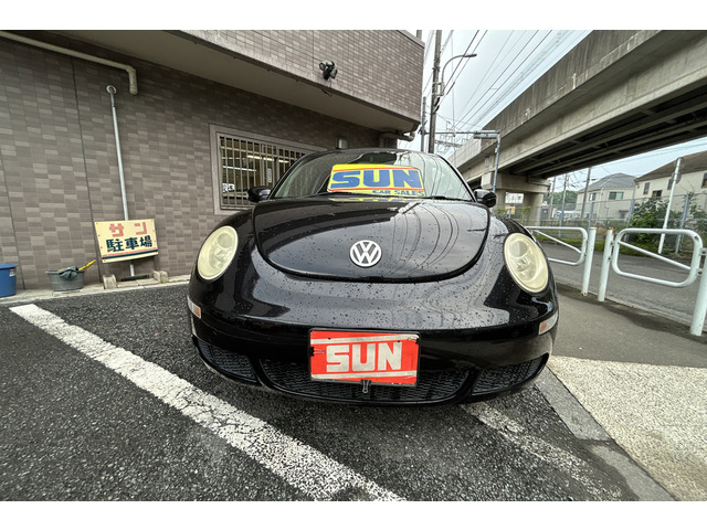 フォルクスワーゲン ニュービートル ブラック アルミ サンシェード