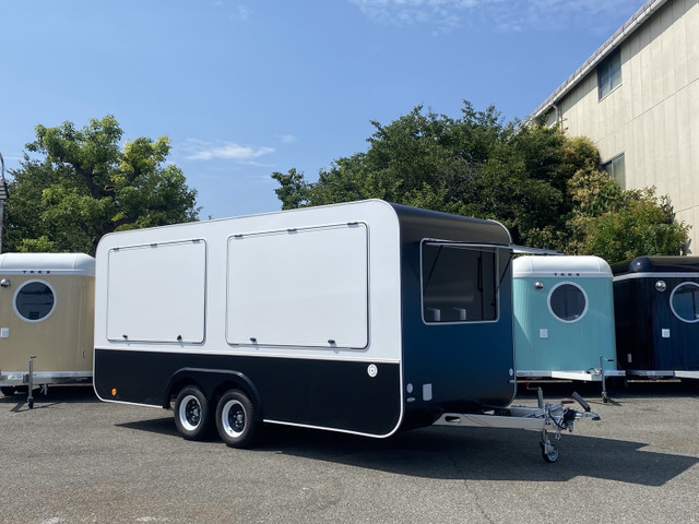その他 TKKX キッチントレーラー T500 両面開閉扉 牽引免許要 の中古車 