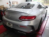 Cクラスクーペ AMG C63 S 距離薄・社外エアロ
