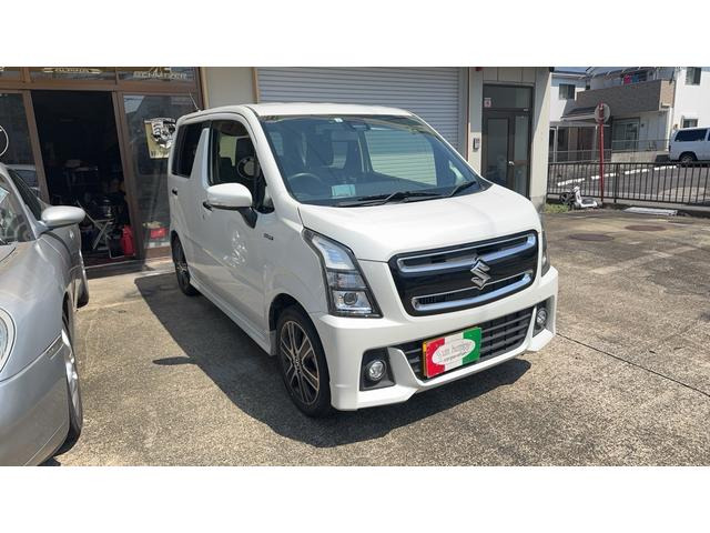 スズキ ワゴンRスティングレー ハイブリッド(HYBRID) T ナビTV ETC の