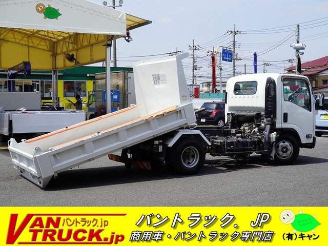 エルフ ローダー ダンプ ワイド 3.75t積 手動シート 三方開