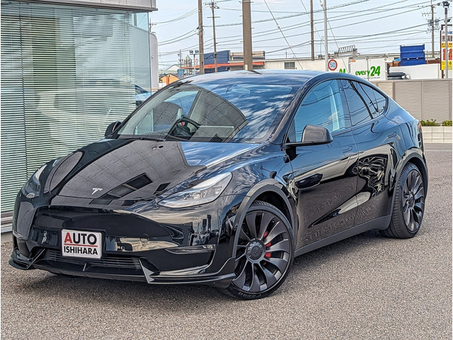 モデルY パフォーマンス 4WD OP21インチAW レッドキャリパー