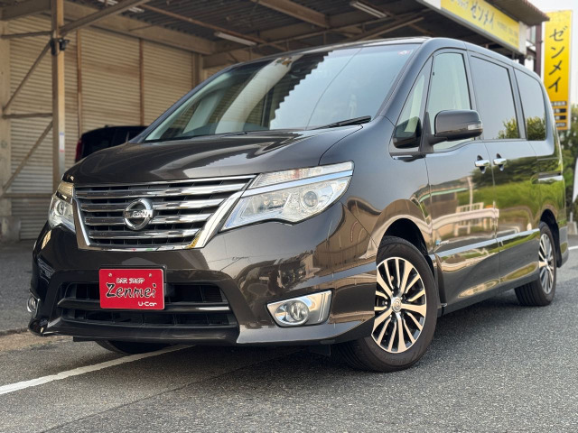 セレナ 2.0 ハイウェイスター S-HYBRID 純正ナビ 後席モニター 両側PSドア