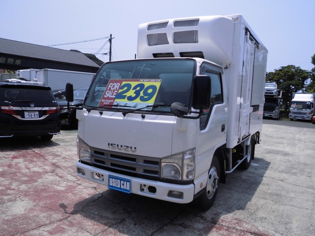 エルフ  冷蔵冷凍車 標準キャブショートボデー パワーゲート付