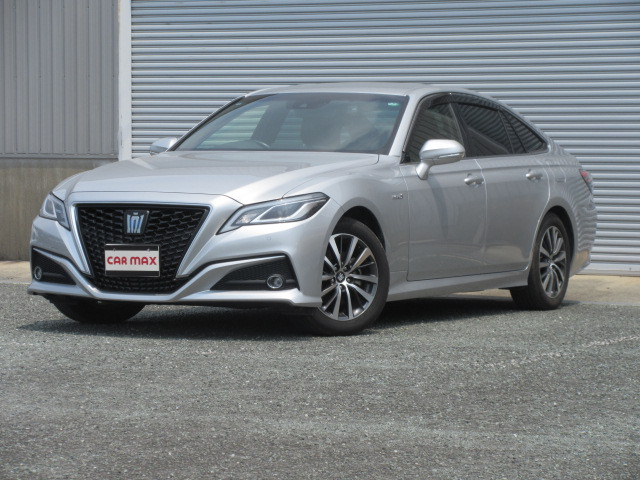 クラウン ハイブリッド 2.5 S Cパッケージ 2年保証 メモリーナビ フルセグ