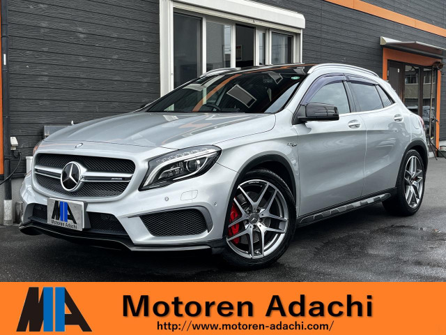 GLAクラス AMG GLA45 4マチック 4WD AMGカーボンPKG サンルーフ