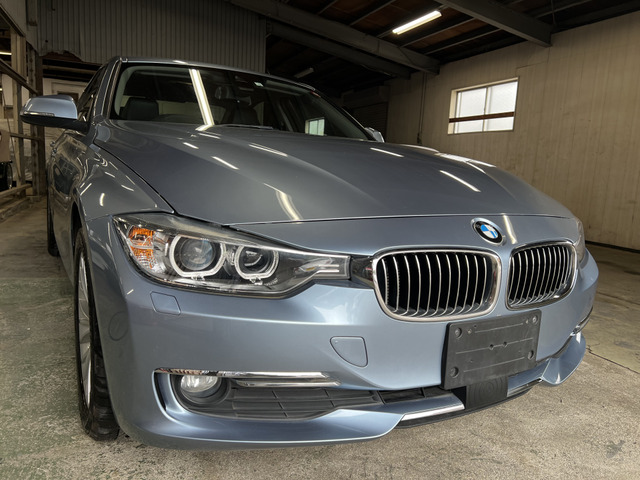 3シリーズセダン 320d ラグジュアリー HDDナビ ミラーETC 黒本革シート