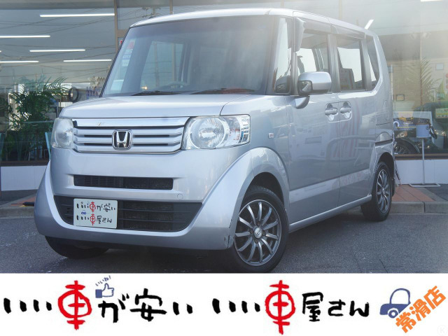 N-BOX G Lパッケージ 禁煙☆ナビCD☆USB☆社外AW☆ETC