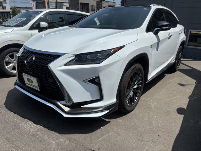 RX 450h Fスポーツ 4WD ブレーキサポート ナビ TV サンルーフ