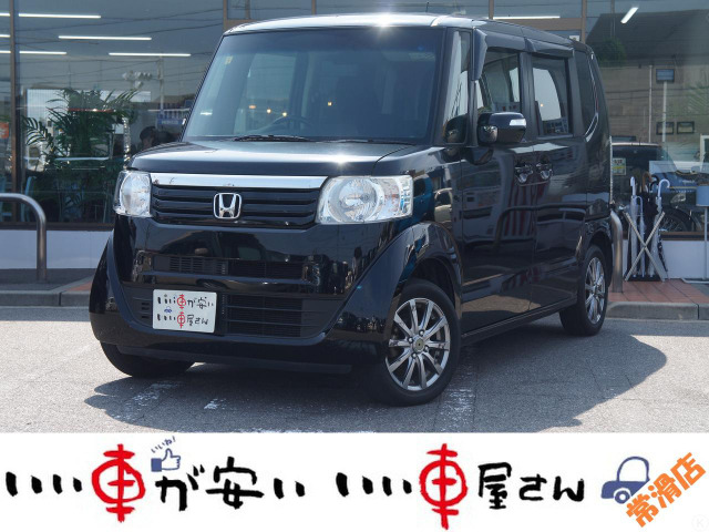 N-BOX G Lパッケージ 禁煙☆ナビTV☆Bカメ☆Sキー☆ETC