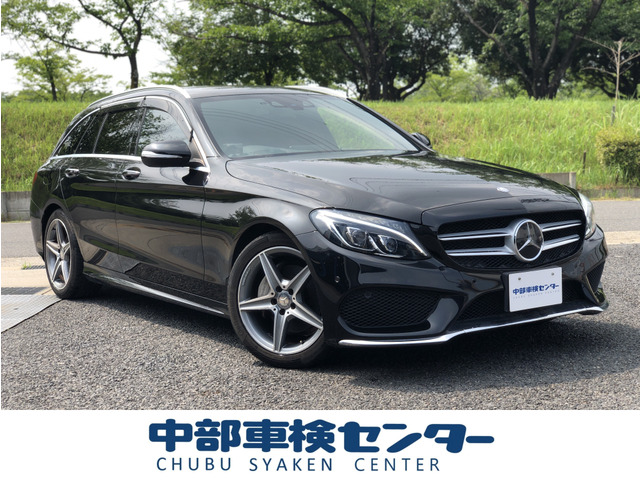CクラスワゴンC180 スポーツ黒革シート・ドラレコ・クルコン・禁煙車