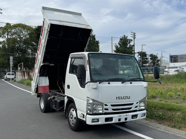 エルフ3.0 強化ダンプ フルフラットロー ディーゼル車検付