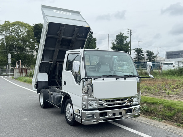 エルフ3.0 強化ダンプ フルフラットロー ディーゼル車検付