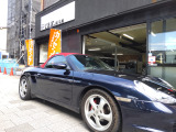 【中古車情報】ポルシェ ボクスター 2.7 986 ETC ナビ の中古車詳細（走行距離：18.5万km、カラー：ブルー、販売地域：兵庫県神戸市長田区長楽町）