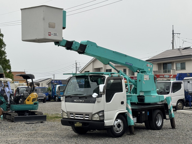 エルフ4.8 ロング 高床 ディーゼルアイチ製 高所作業車