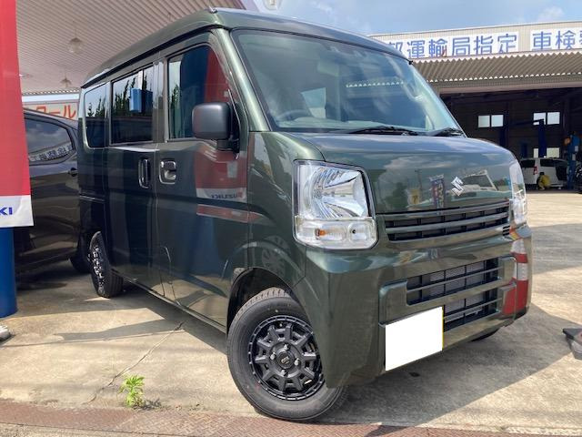 エブリイ PA リミテッド ハイルーフ 4WD 未使用車 新品アルミホイル ハイルーフ