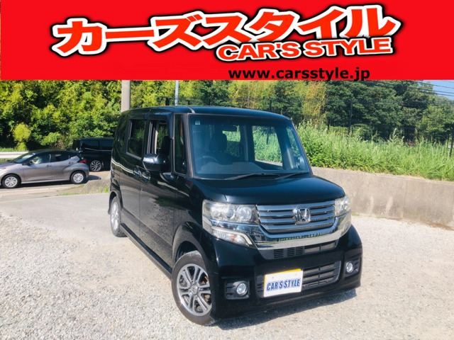 N-BOXカスタム G Lパッケージ カスタムG Lパッケージ 修復無ETCナビTV付ACコンプレッ...