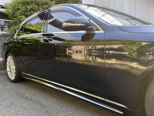 メルセデス・ベンツ Sクラス S550 ロング S65AMG仕様 20AW 左H黒革SR