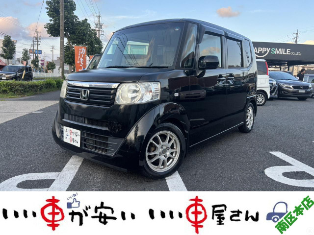 N-BOX G Lパッケージ 禁煙☆ナビ☆TV☆CD☆DVD☆スマキー