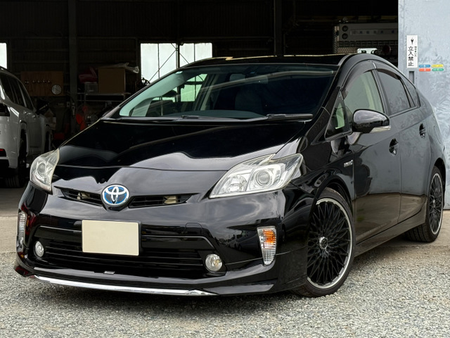 トヨタ プリウス 1.8 G モデリスタエアロ 社外4本出しマフラー