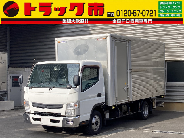 キャンター  2t積・アルミバン・格納パワーゲート