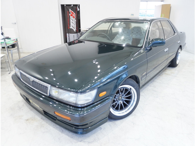 日産 ローレル メダリスト クラブSターボ 新品車高調 深リムホイール