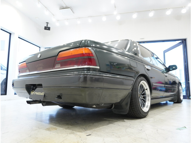 日産 ローレル メダリスト クラブSターボ 新品車高調 深リム