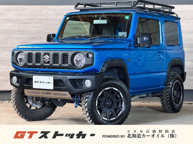 ジムニー XL 4WD リフトアップ サクソンマフラー ナビTV