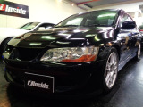 【中古車情報】三菱 ランサーエボリューション 2.0 GSR VIII 4WD 4G63ターボエンジン6MT4WD の中古車詳細（走行距離：13.3万km、カラー：アメジストブラック、販売地域：大阪府松原市新堂）