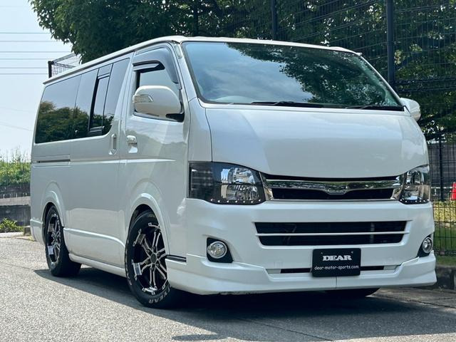ハイエースバン 3.0 スーパーGL ロング ディーゼル 17インチAW ローダウン