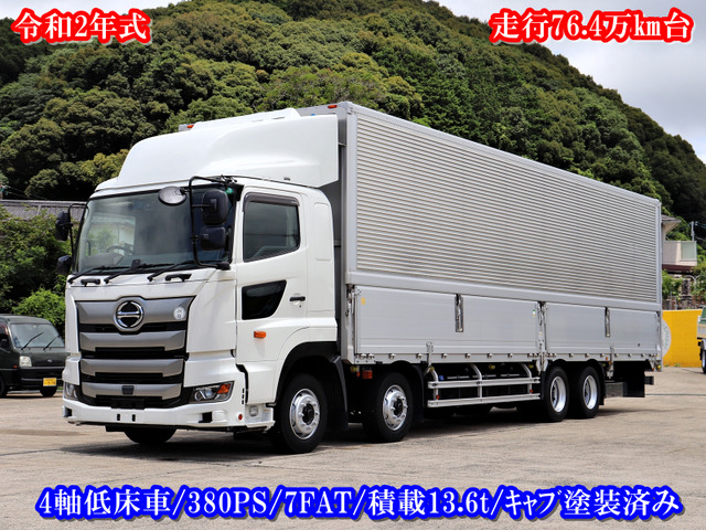 プロフィア 25t ウィングバン 4軸低床 AT車