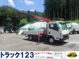 ワイドロングボディは長尺物や容積の大きな荷物も効率よく積めます。小型トラックでは珍しい2.93t吊りです。