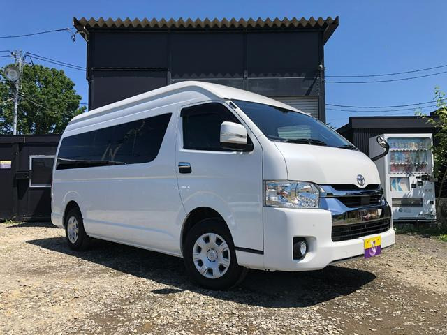 ハイエースバン2.8 DX ワイド スーパーロング GLパッケージ ハイルーフ ディーゼル 4WD6型 ワンオーナー・寒冷地・ディーゼル