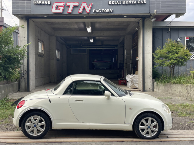 コペン 5速MT 車検長 15年式 13.9万㌔ 機関良好修復無 オープン良好 ダイハツ コペン アクティブトップ 5速MT 電動オープン 夏冬アルミ付き