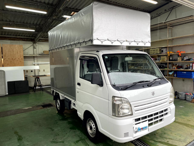 キャリイ  幌パネル架装車 キビキビ走る 頑丈です。