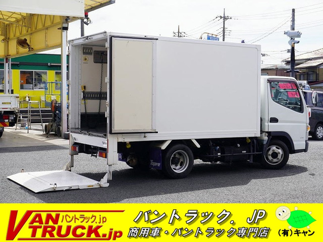キャンター アルミバン 10尺 2トン 垂直パワーゲート