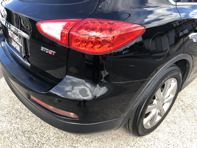 日産スカイラインクロスオーバー 純正ライト370GT タイプP取り外し